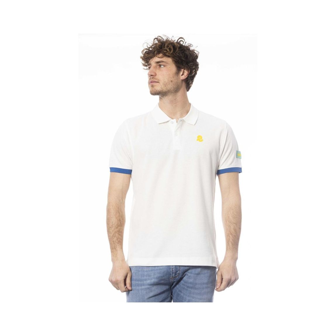 Short Sleeve Polo Shirt - White main product photo