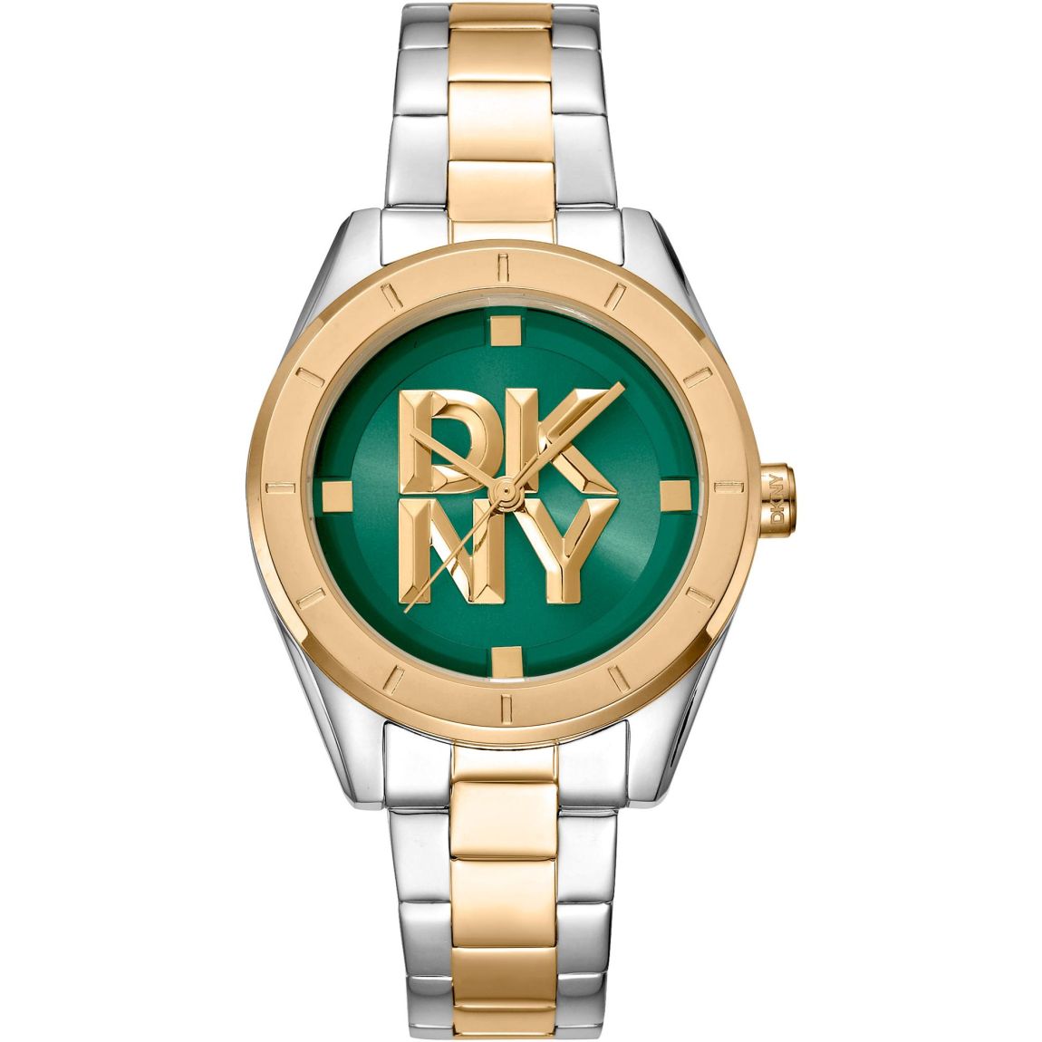 NY2926 Green Dial TwoTone Watch Wo - Grey Watches main product photo