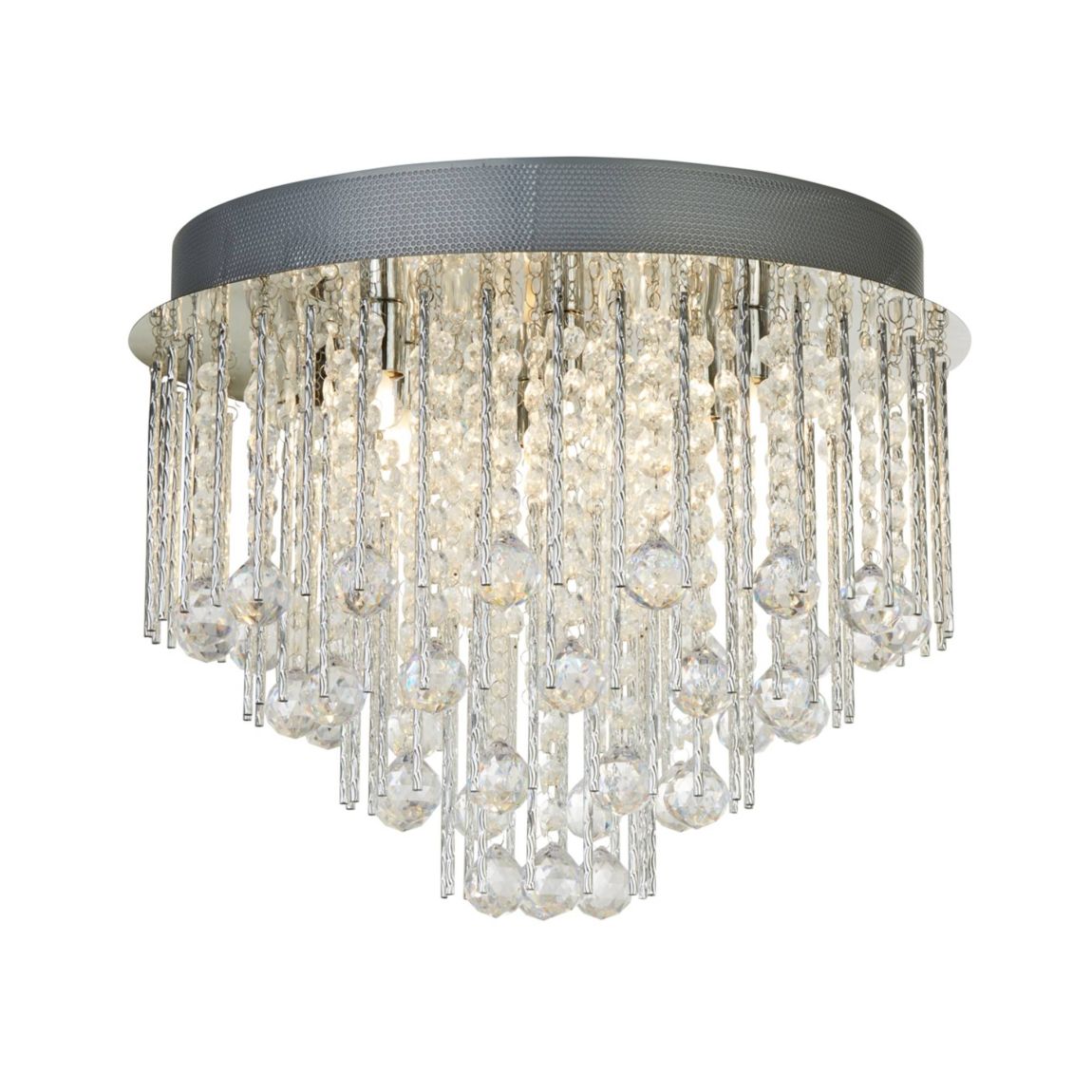 McQueen 8 Light Semi Flush Ceiling Light main product photo