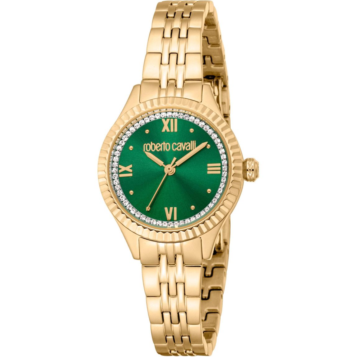 Green Dial Gold Bracelet Watch Wo - Yellow Watches main product photo
