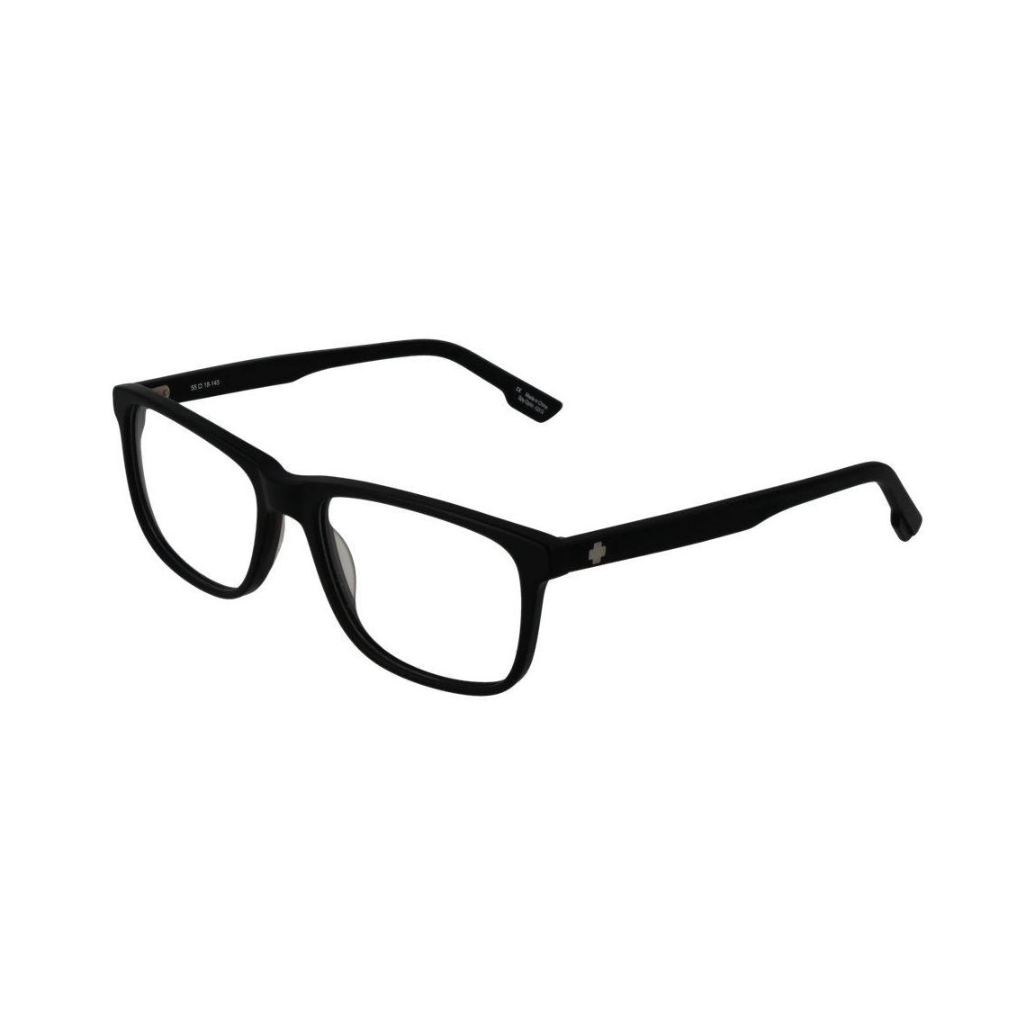Discord Eyeglasses Classic Rectangular Frame Unisex - Black main product photo