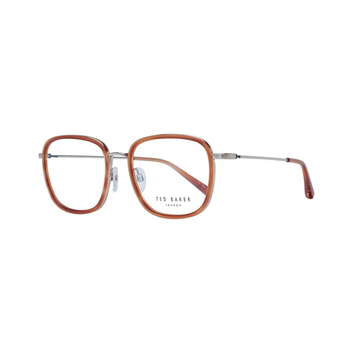 TB1003 HavanaSilver Eyeglasses - Brown Frames For main product photo