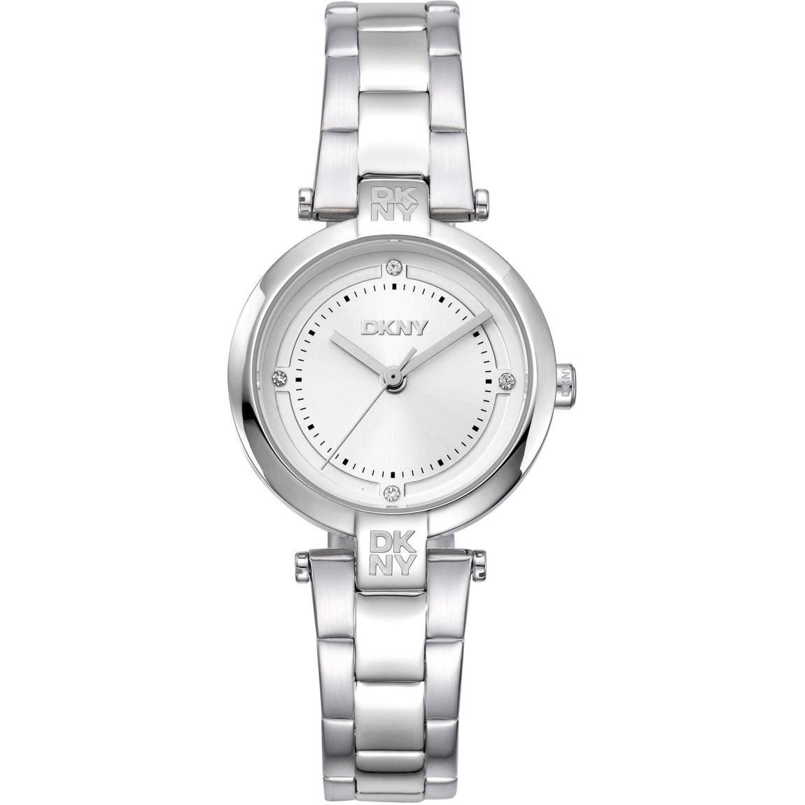 Stainless Steel Analog Quartz Watch with Deployante Strap Wo - Grey main product photo