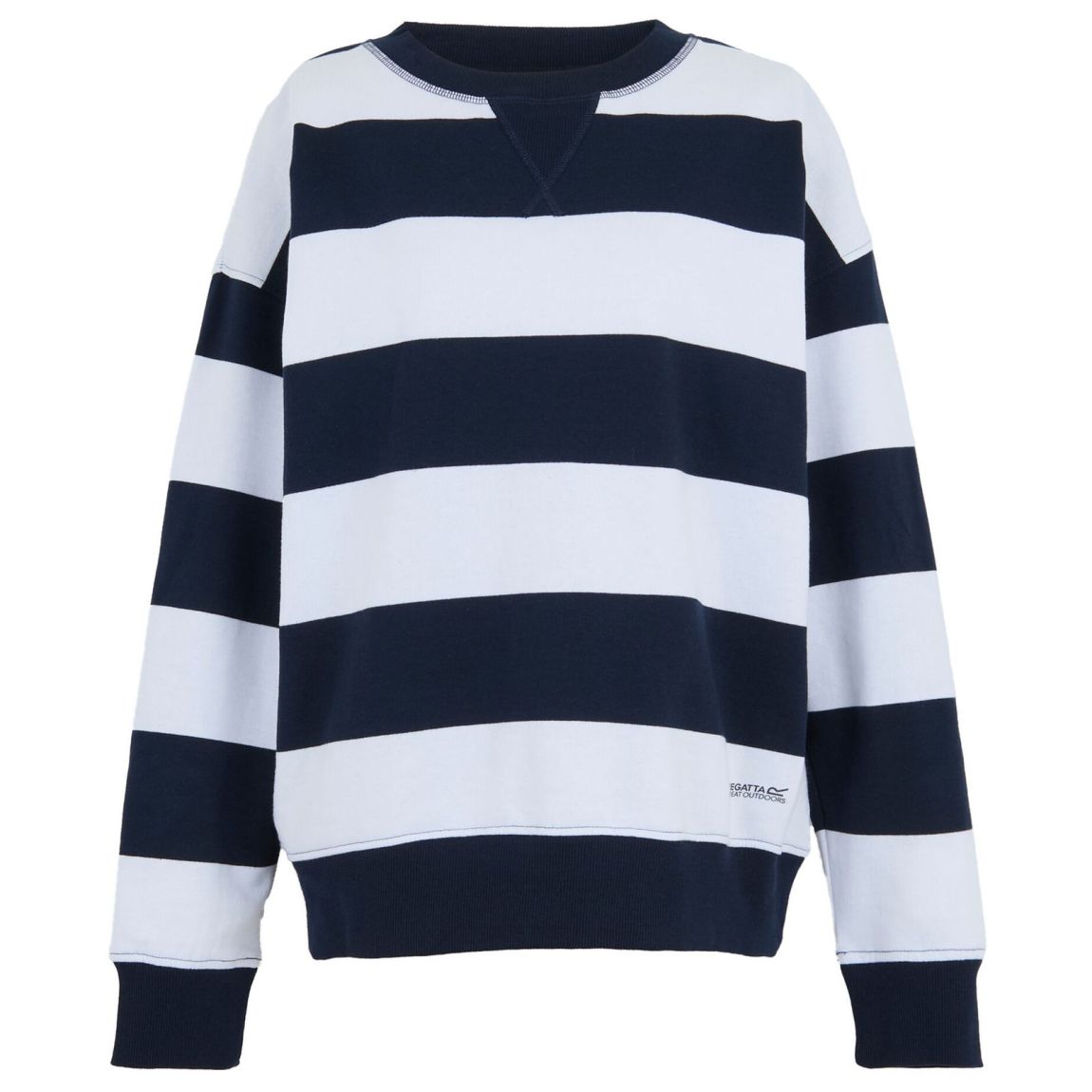 Jumper Avika II BCI Cotton Navy/White main product photo