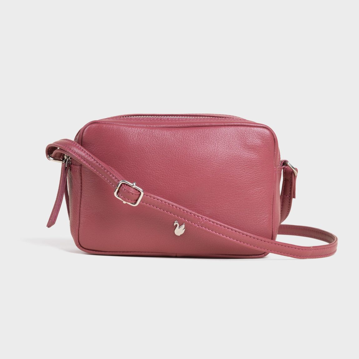 'AVON' Soft Nappa Full Grain Real Leather Crossbody Bag main product photo