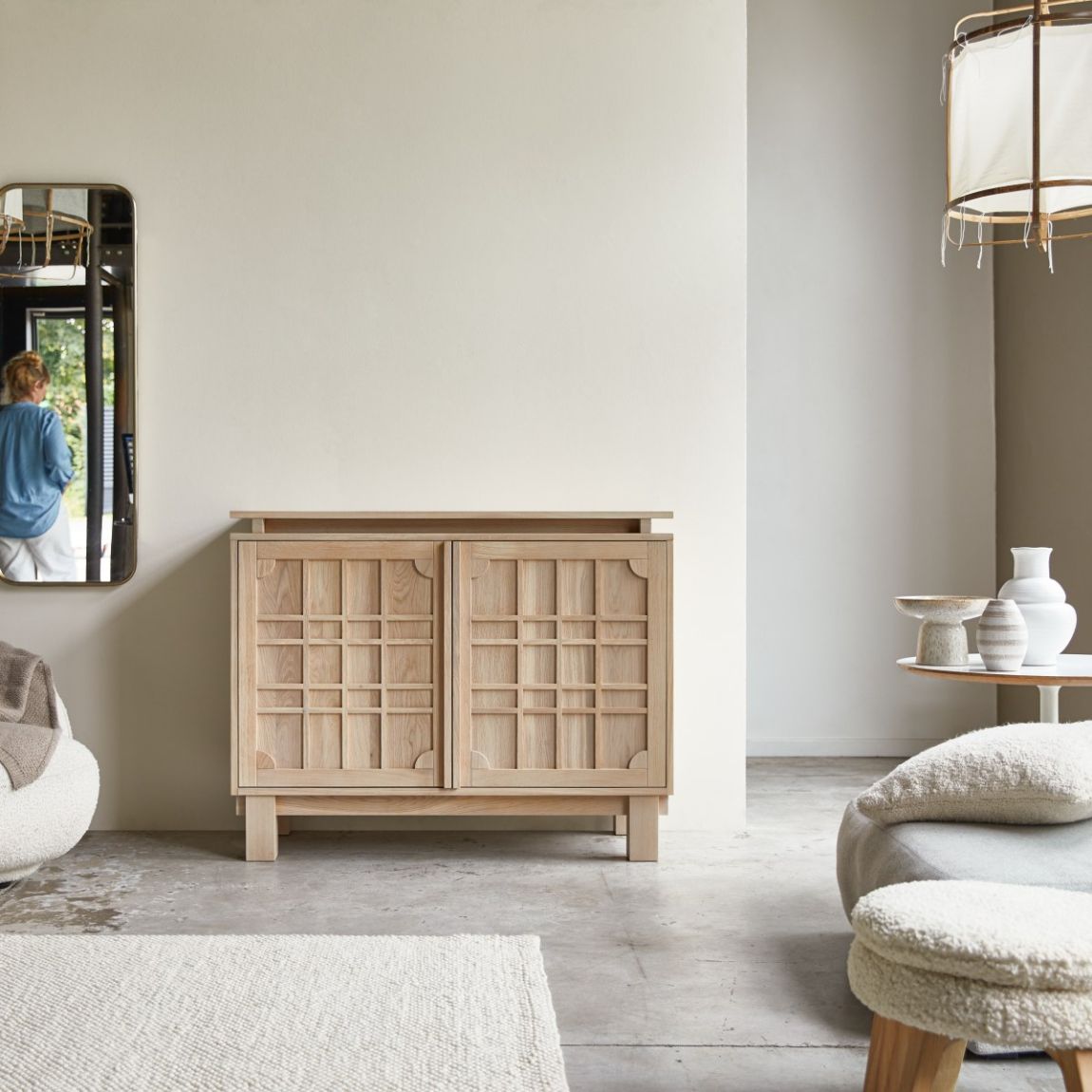 Bodi - Solid oak sideboard, 120 cm main product photo