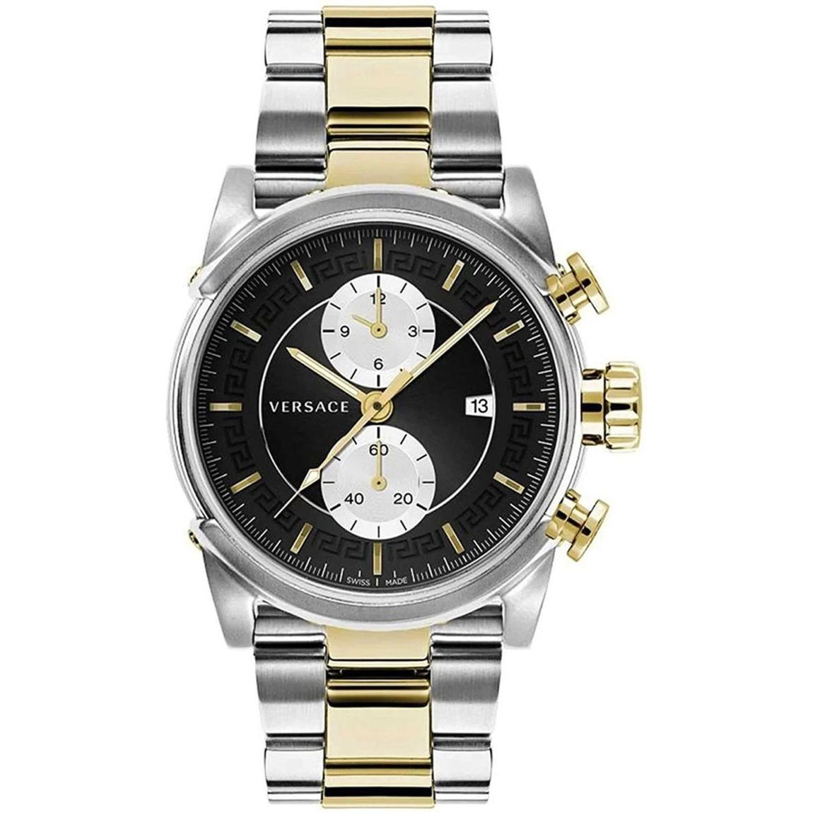 VRace Chronograph Watch TwoTone Steel - Yellow Watches main product photo