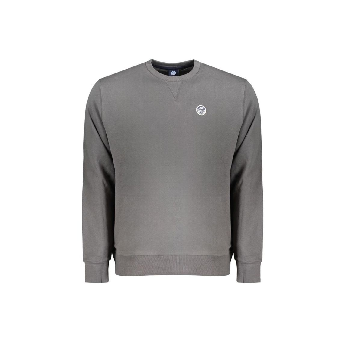Casual Crew Neck Sweatshirt - Gray Sweaters main product photo