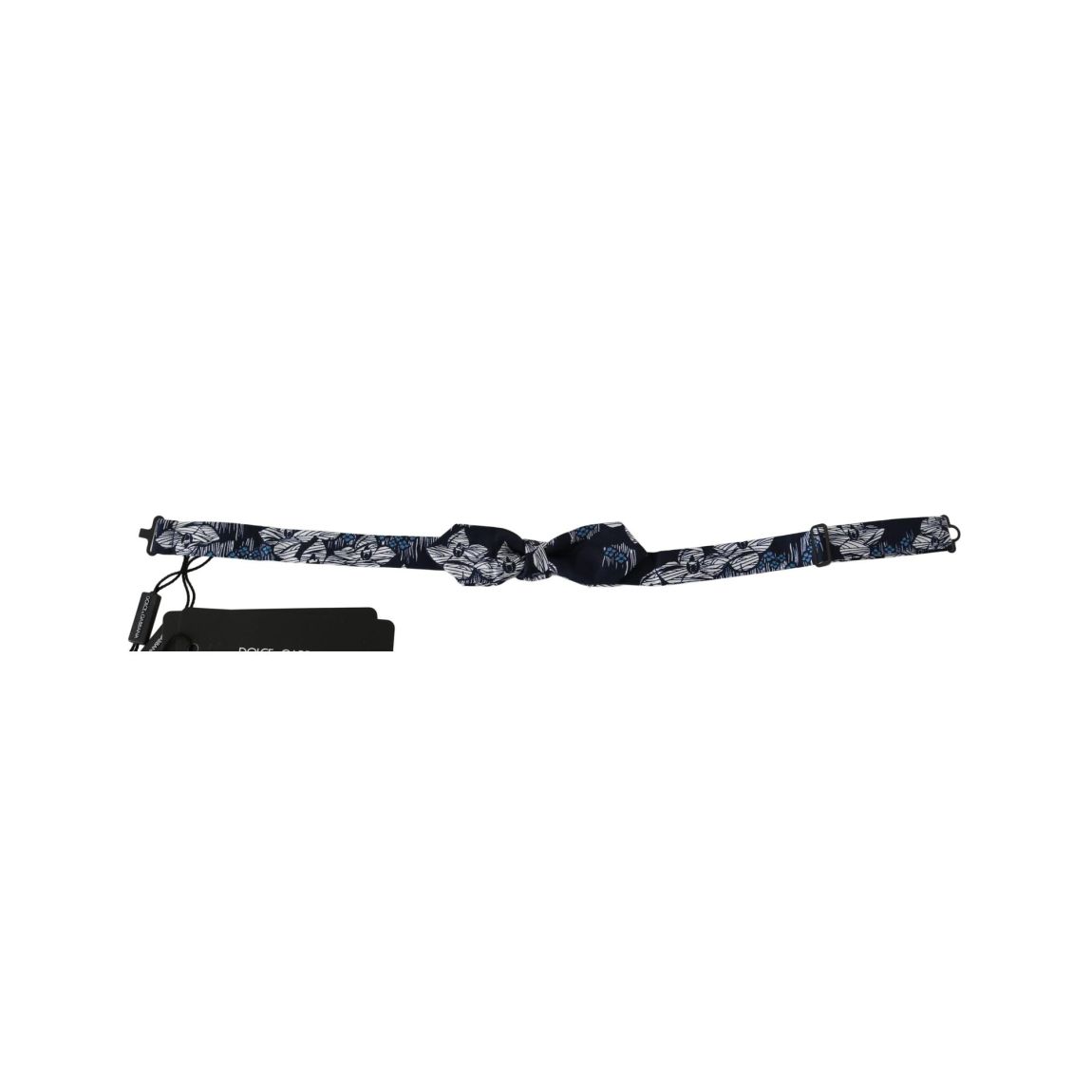 Floral Print Bow Tie - Navy Blue Ties main product photo