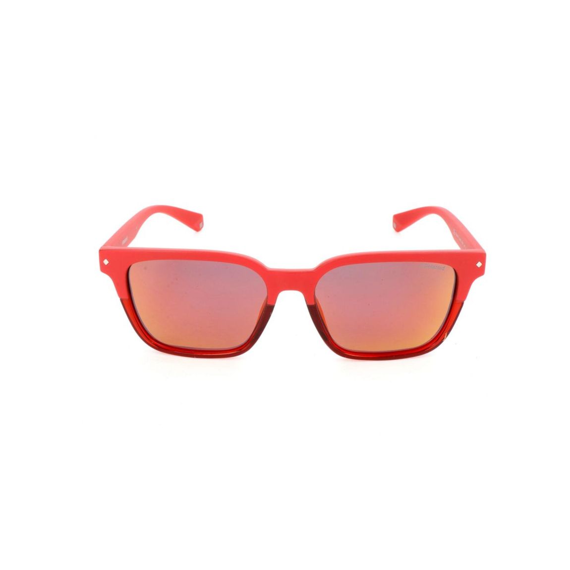 Polaroid PLD 6044S Red Square Sunglasses Unisex main product photo