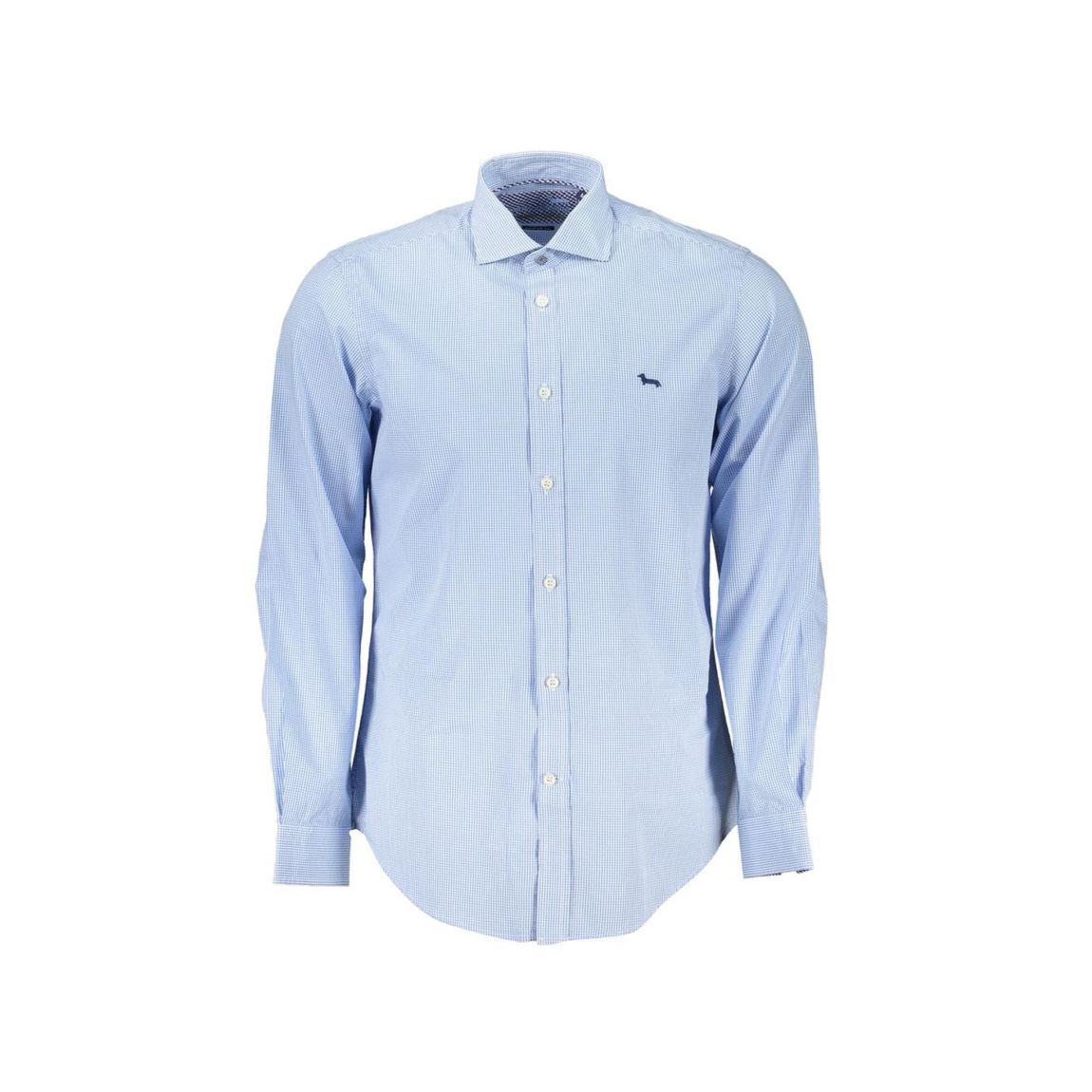 Gingham Dress Shirt Slim Fit - Light Blue main product photo