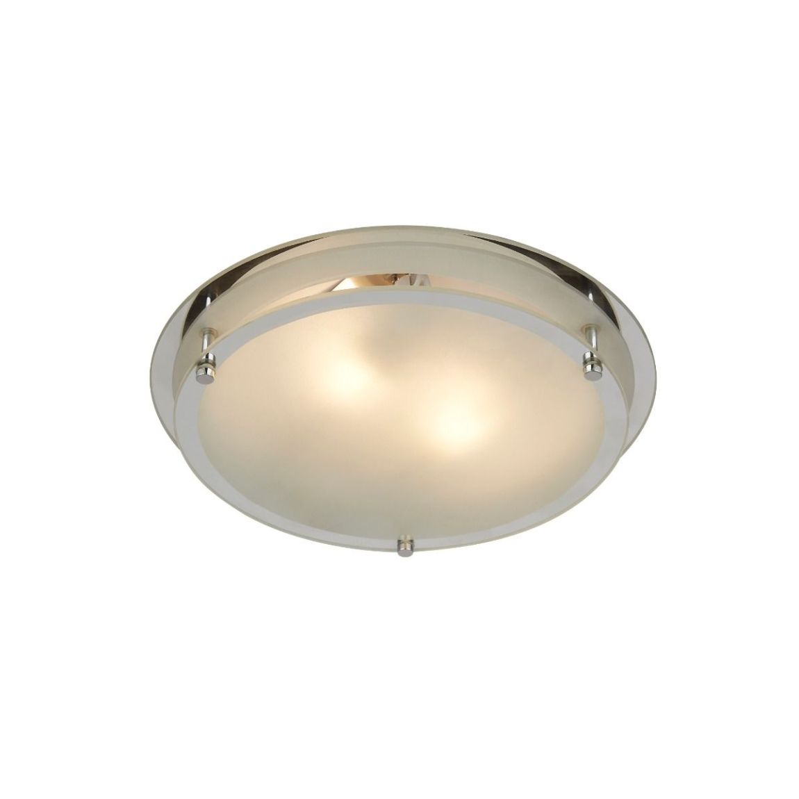 Palmer Small 2 Light Flush Ceiling Light main product photo