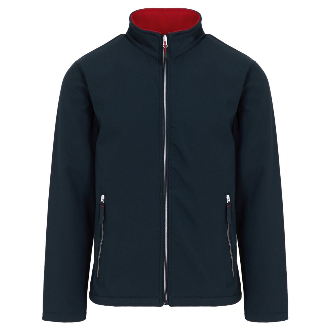 Fleece Jacket Polyester Navy/Classic Red main product photo