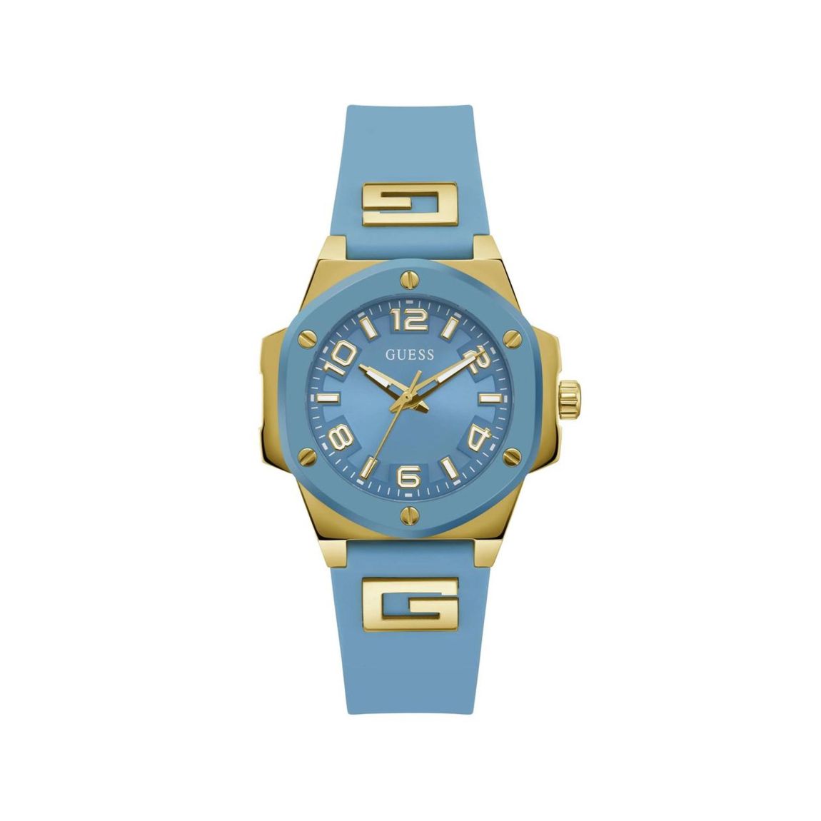 Stylish Analog Watch with Durable Silicone Strap Wo - Blue Watches main product photo