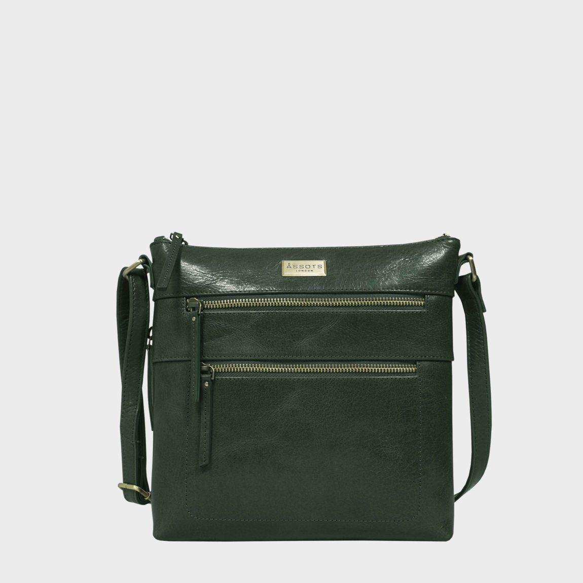 'CORI' Polished Vegetable Tanned Real Leather Crossbody Bag main product photo