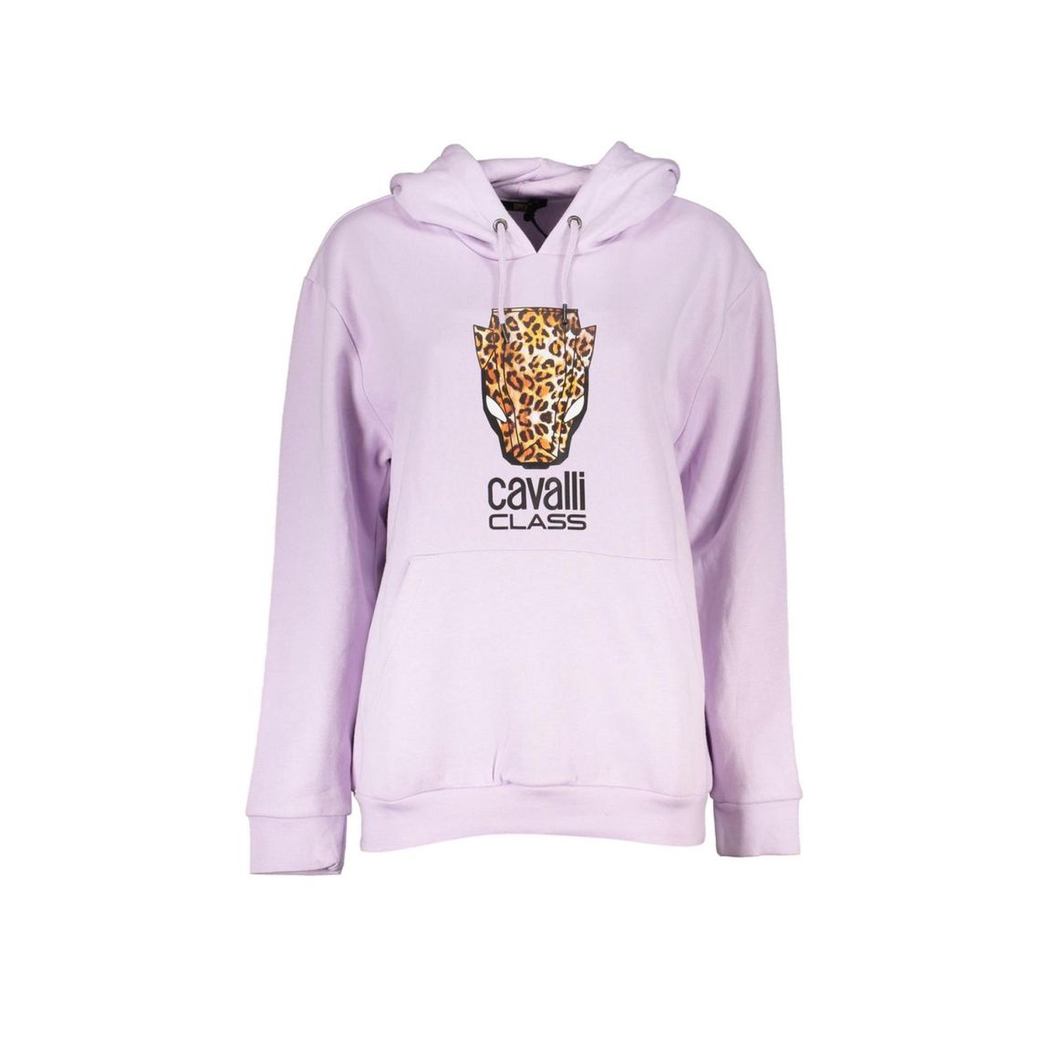 Leopard Head Hoodie Style CA28853 Wo - Purple Sweaters main product photo