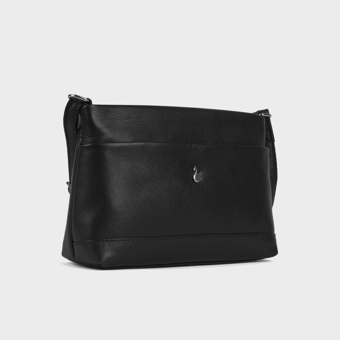 'SANDRA' Soft Nappa Full Grain Real Leather Crossbody Bag main product photo