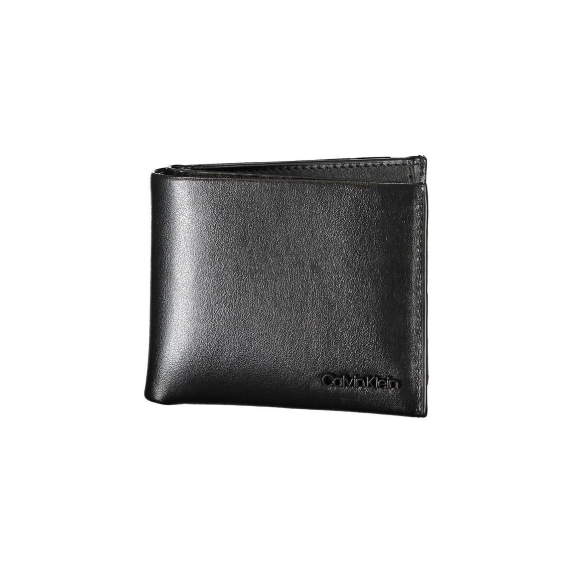 Leather Wallet BiFold Design - Black main product photo