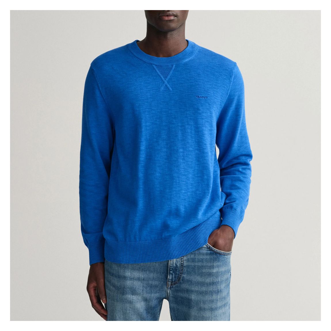 Blue Cotton Jumper main product photo
