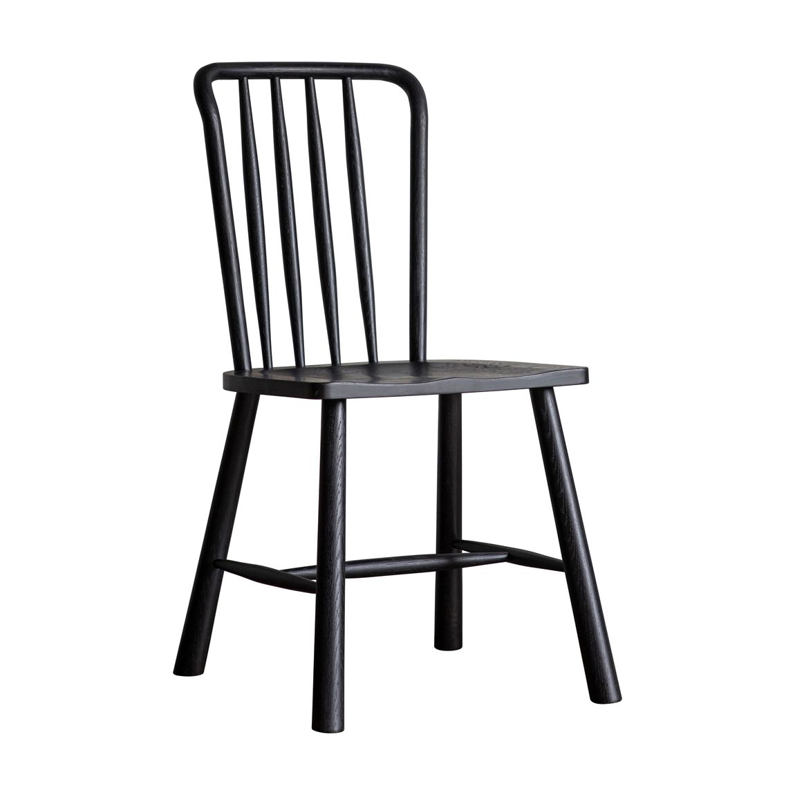 Windsor Dining Chair, Black main product photo