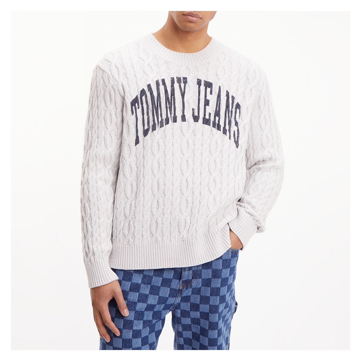 Grey Collegiate Jumper main product photo