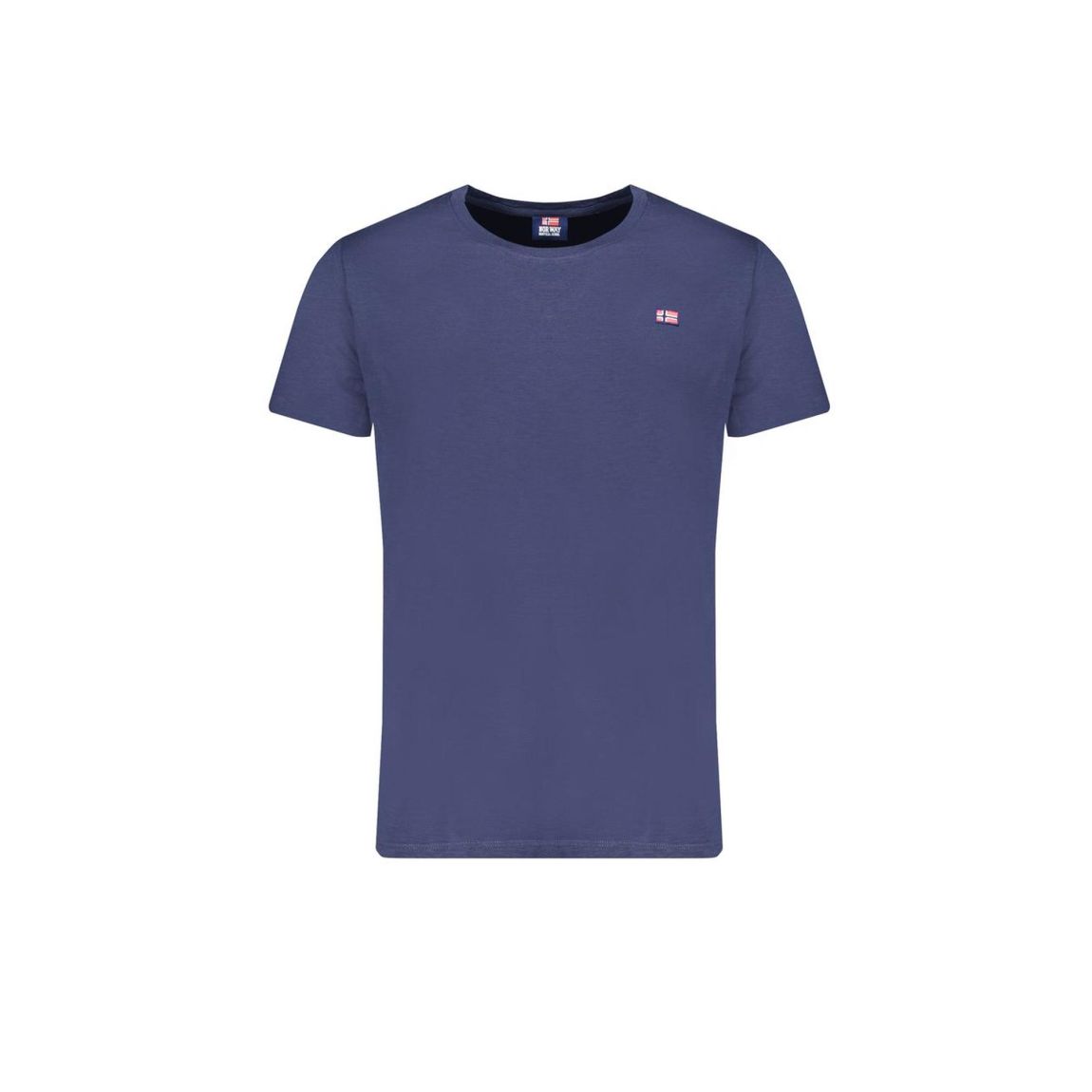 Classic Crew Neck Tee Short Sleeve - Blue T-Shirts main product photo