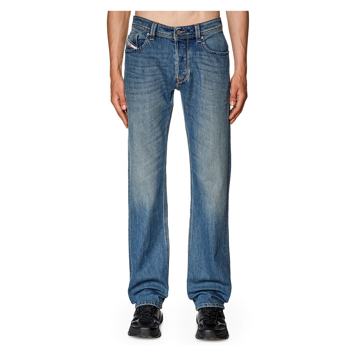Black Safado Straight Stretch Jeans main product photo