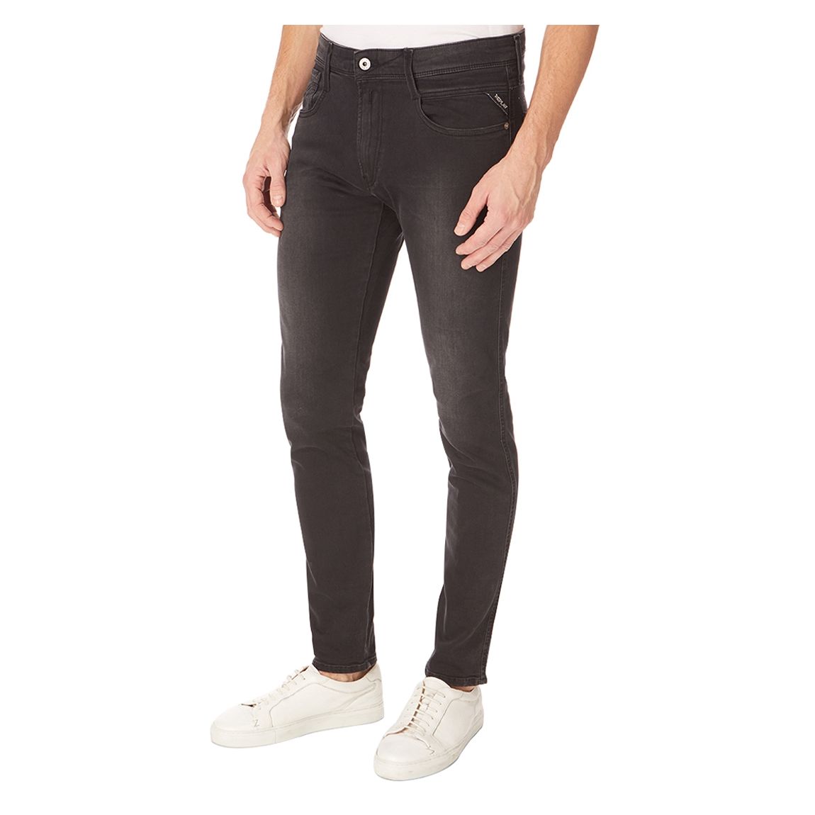 Black Wash Anbass Slim Powerstretch Jeans main product photo