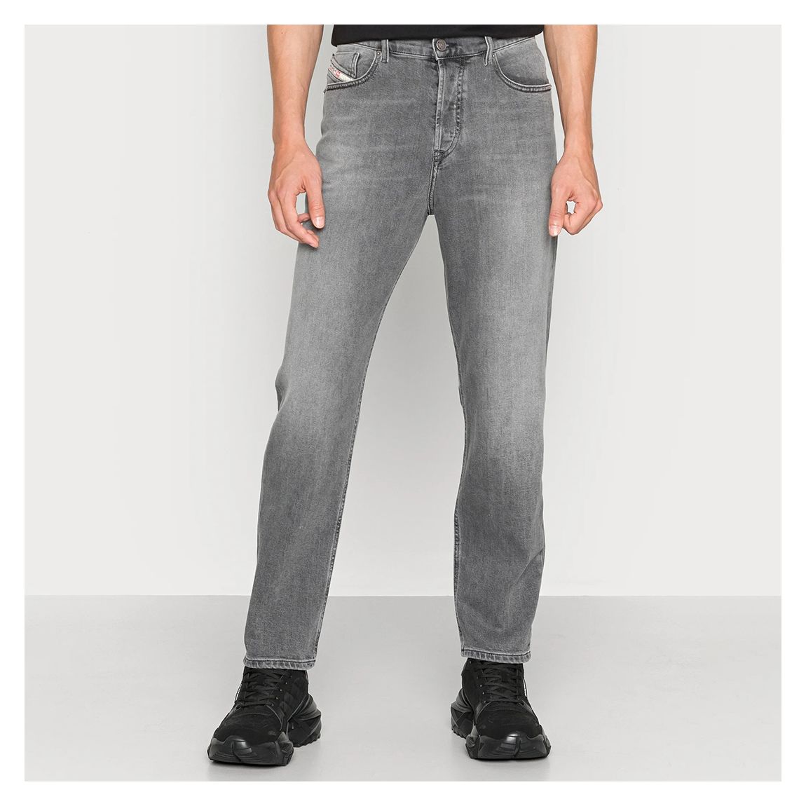 Grey 2005 D-Fining Straight Stretch Jeans main product photo