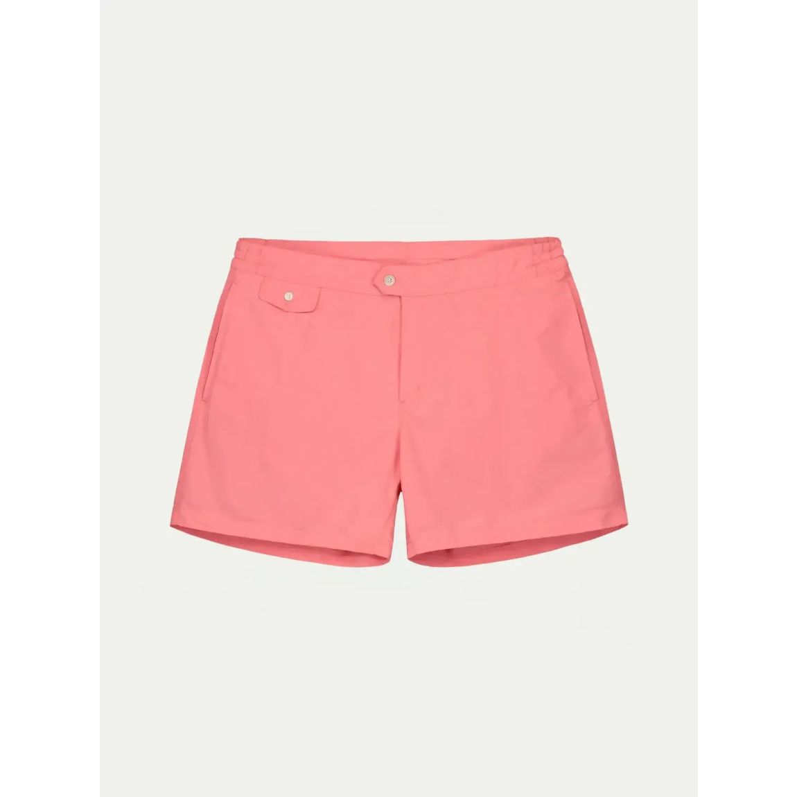 AURELIEN Classic Pink Swim Shorts for Men - Tailored Fit and Quick-Dry Fabric main product photo