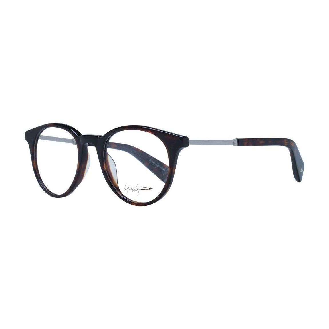 Round Acetate Eyeglasses Unisex - Brown Frames main product photo