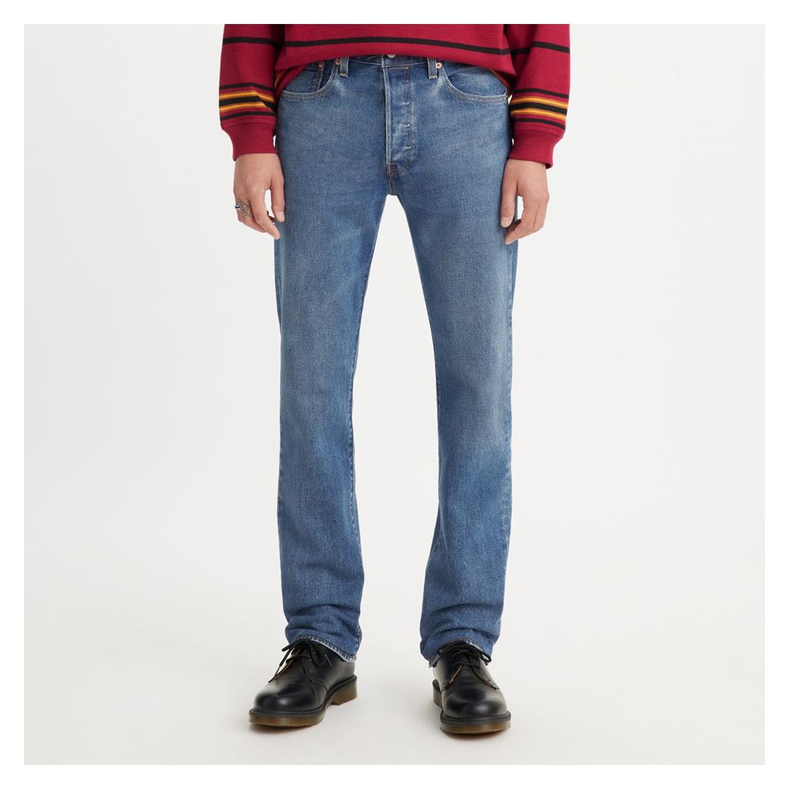Indigo 501® Stretch Jeans main product photo