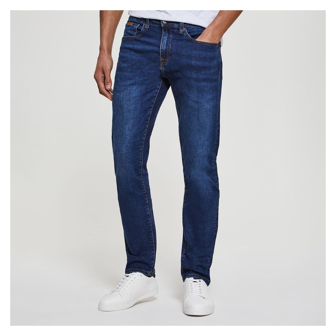 Blue Wash Slim Stretch Jeans main product photo