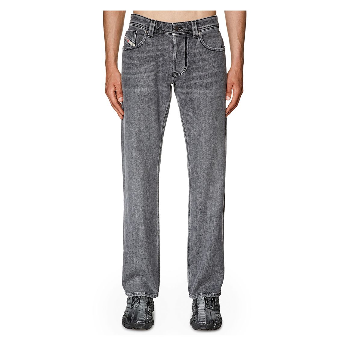 Washed Black Safado Stretch Jeans main product photo