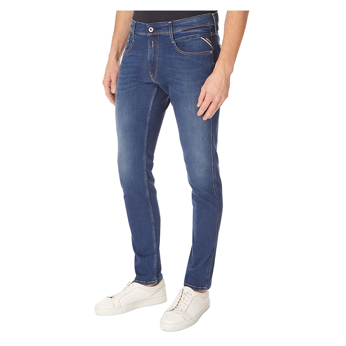 Blue Denim Anbass Slim Powerstretch Jeans main product photo
