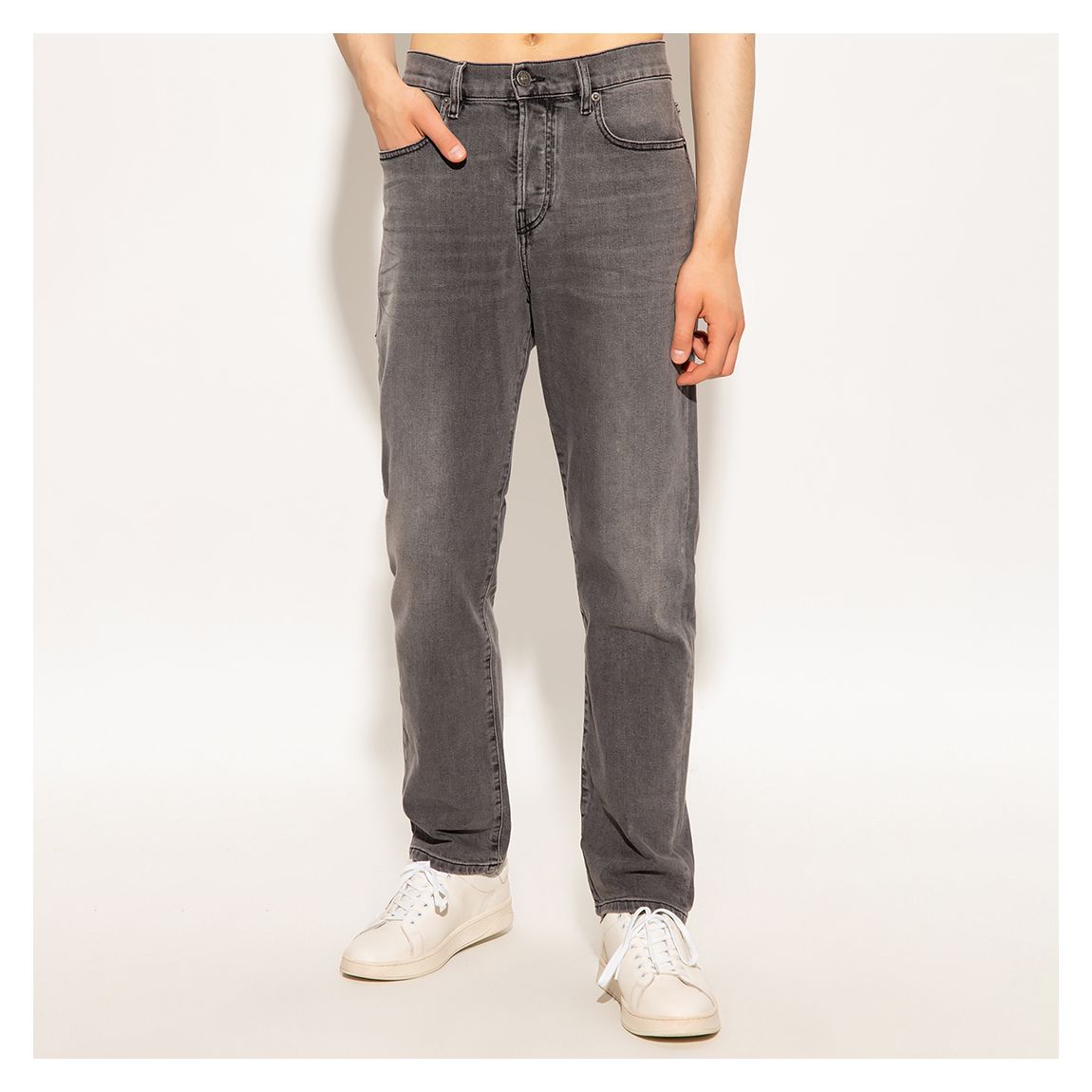 Grey 2020 D Vicker Straight Leg Jeans main product photo