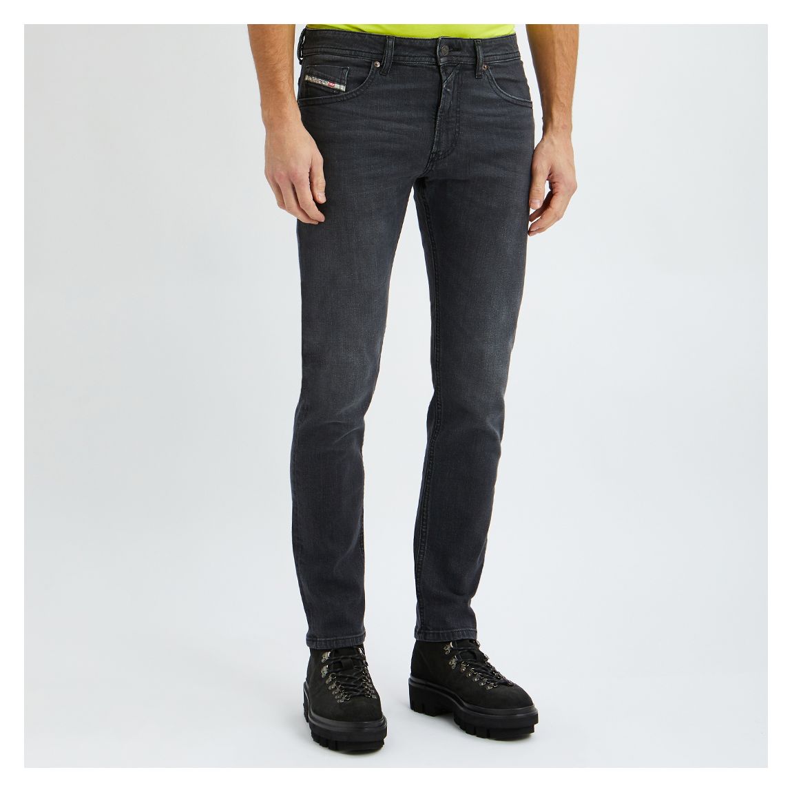 Black Wash Thommer-R Slim Stretch Jeans main product photo