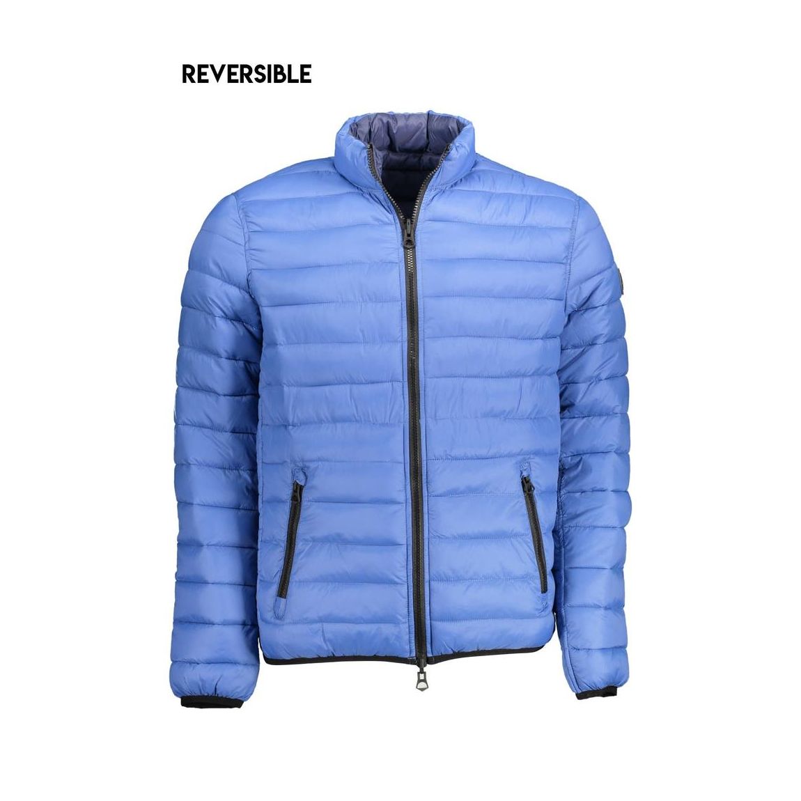 Reversible Puffer Jacket US12731 - Blue main product photo