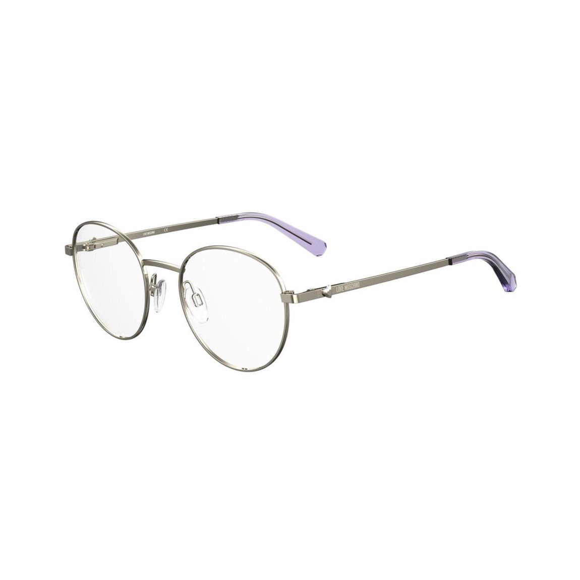 Round Metal Frames Eyeglasses Wo - Purple main product photo
