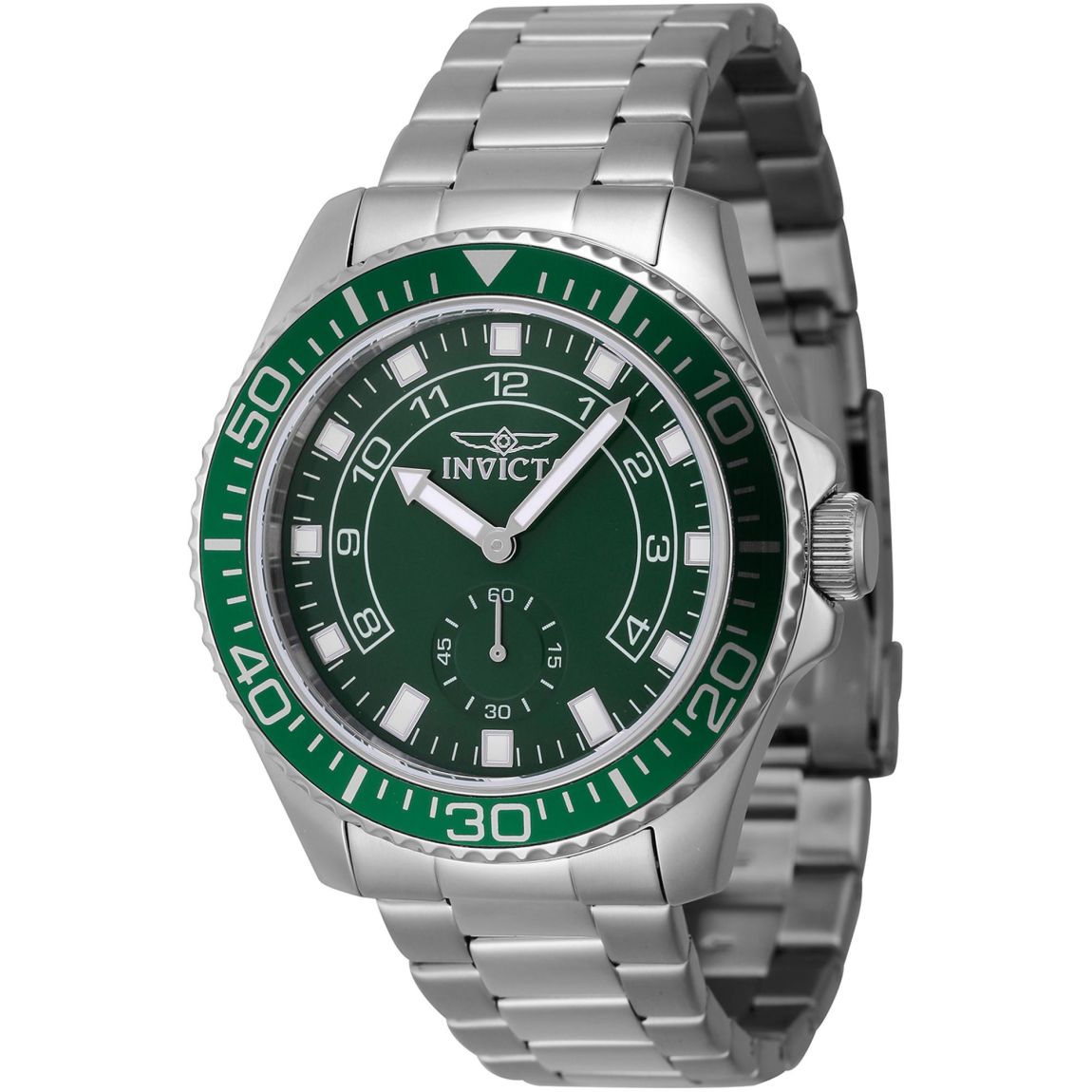 Pro Diver Green Dial Steel Watch - Grey Watches main product photo