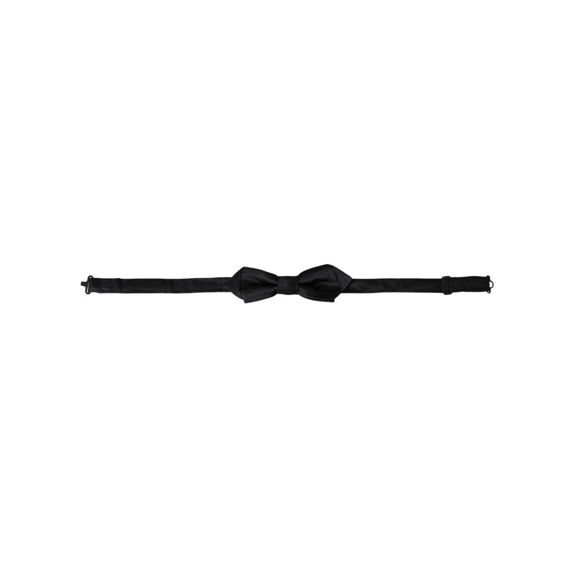Adjustable Solid Bow Tie - Black Ties main product photo