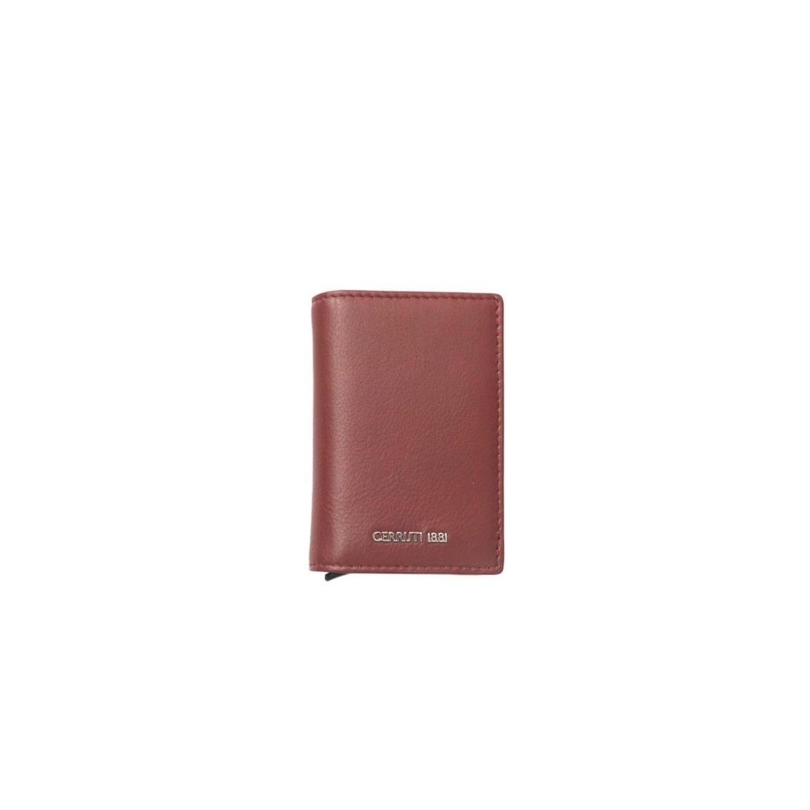 Compact Leather Wallet CE24018 - Red main product photo