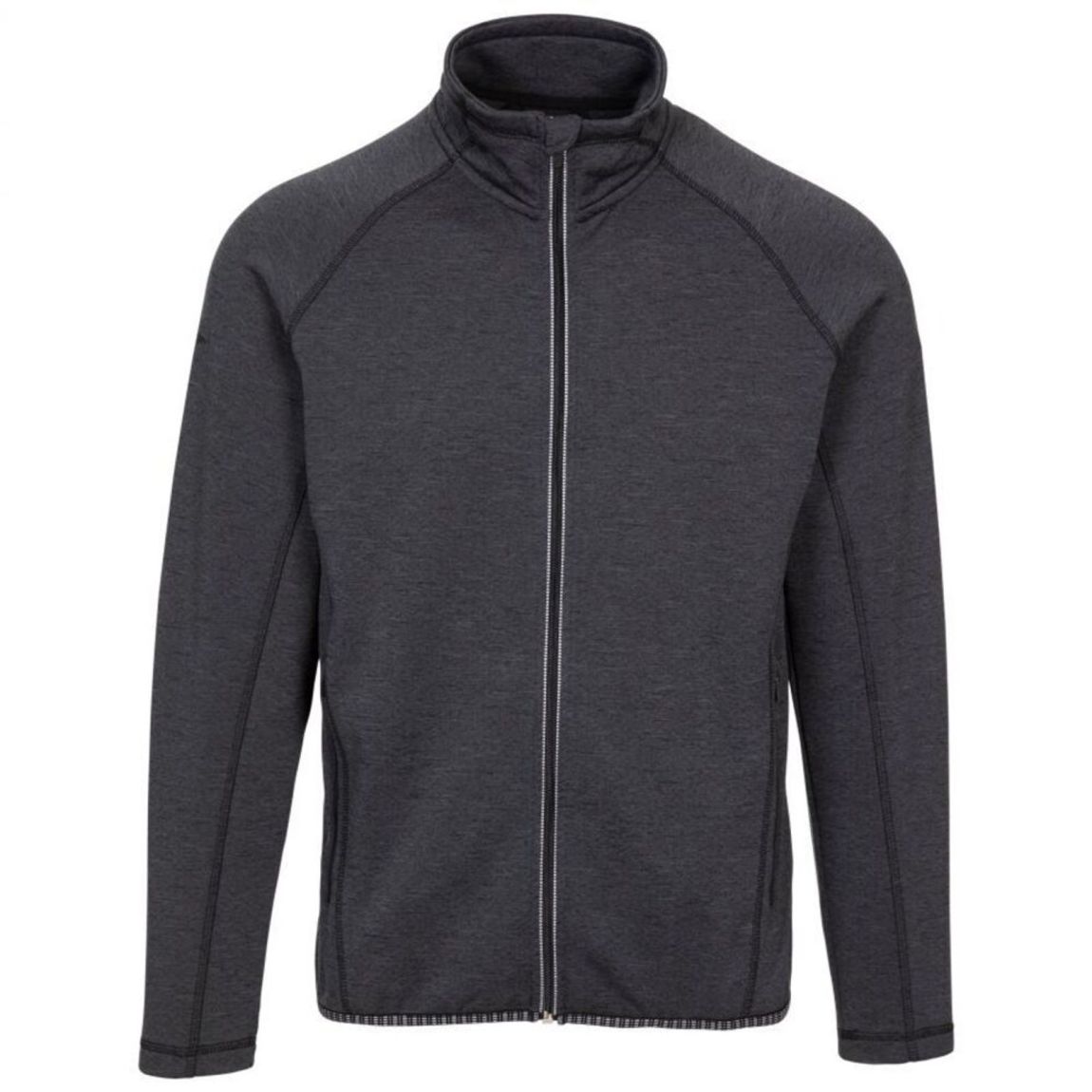 Mens Tembering Layered Long-Sleeved Active Top Dark Grey Marl main product photo