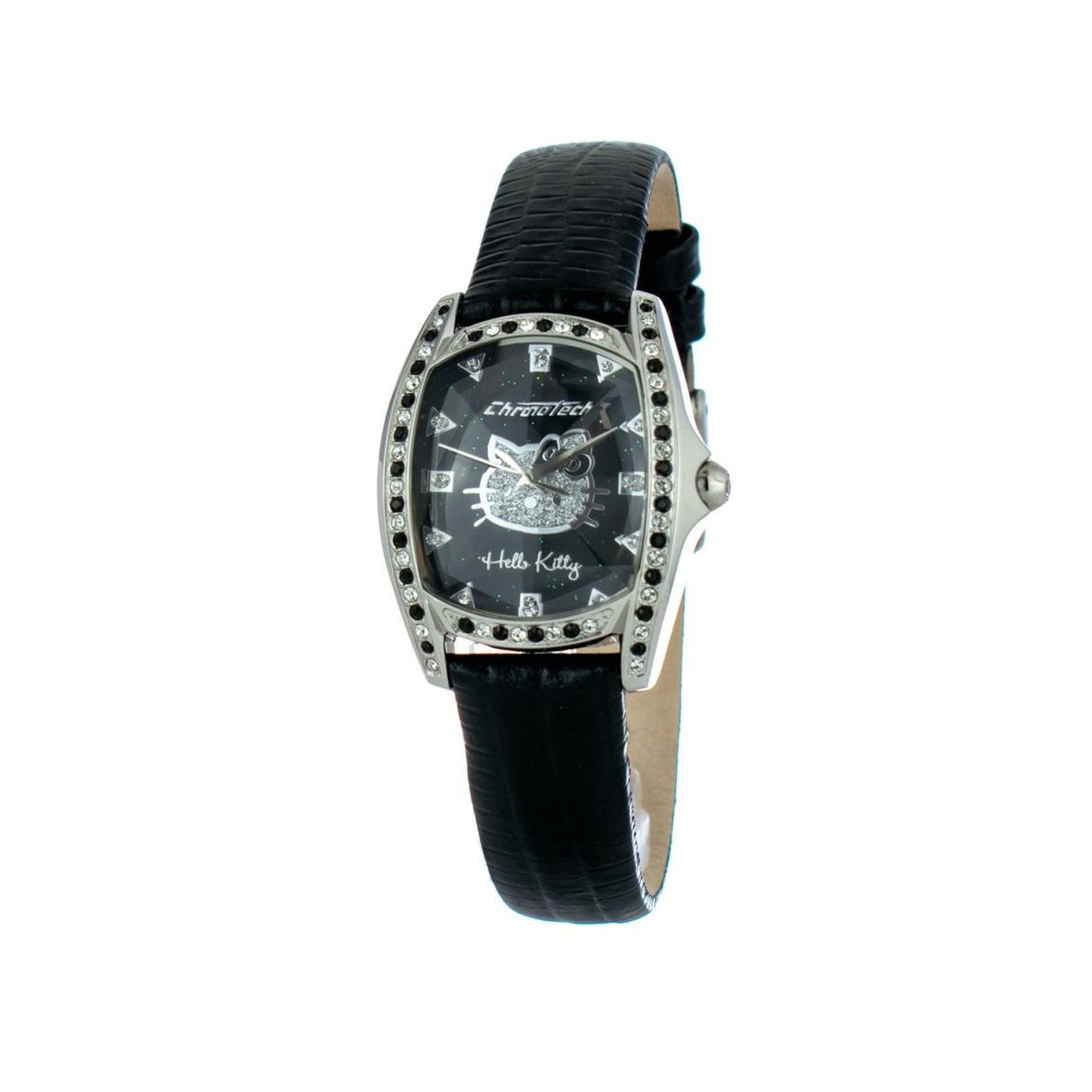 Stylish Timepiece with Quartz Movet and Embellished Bezel Wo - main product photo