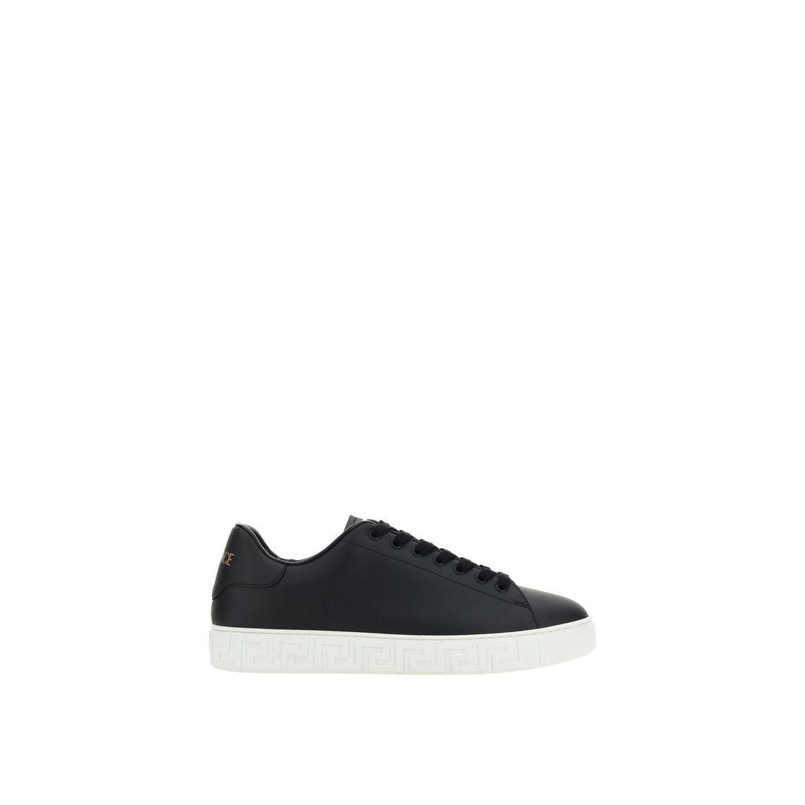 Greca Sneakers Leather Casual - Black main product photo
