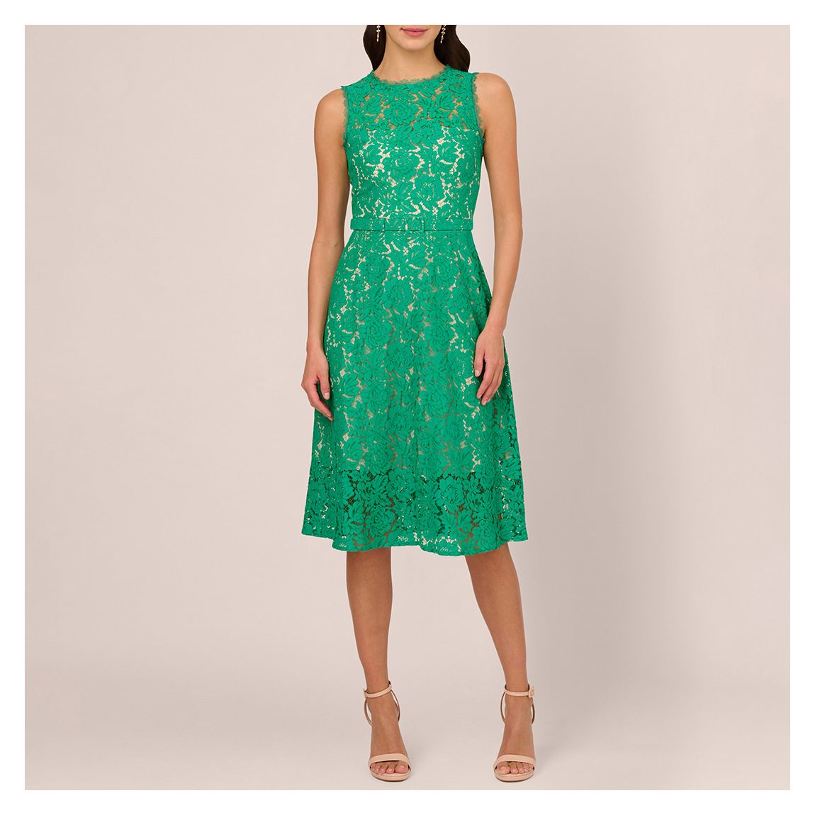 Green Floral Dress main product photo
