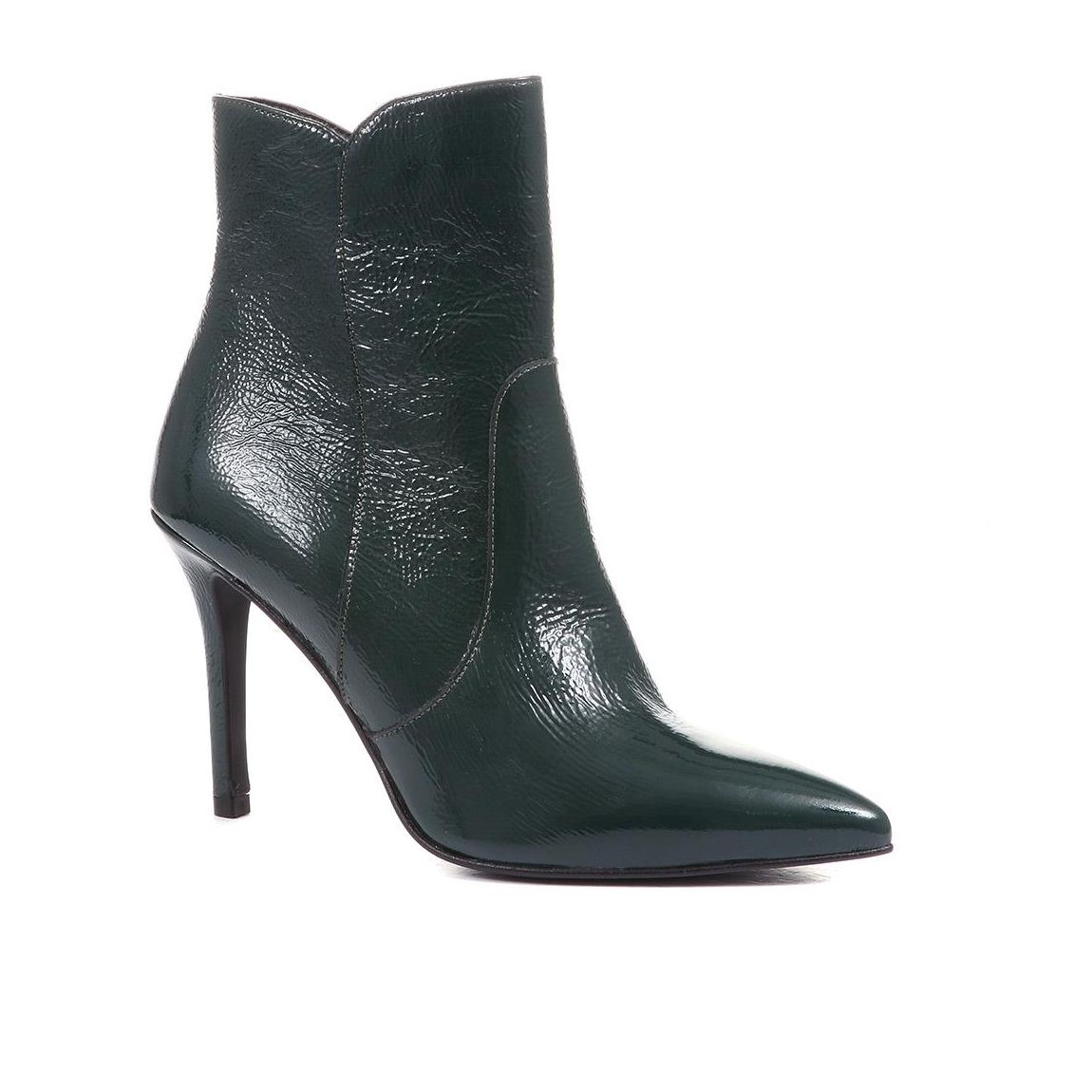 Cadence Heeled Leather Ankle Boots main product photo
