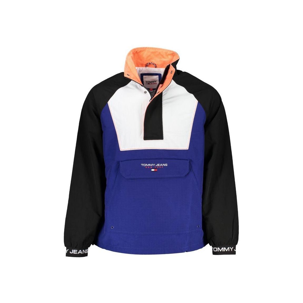 Anorak Jacket Colorblocked WaterResistant - Blue main product photo