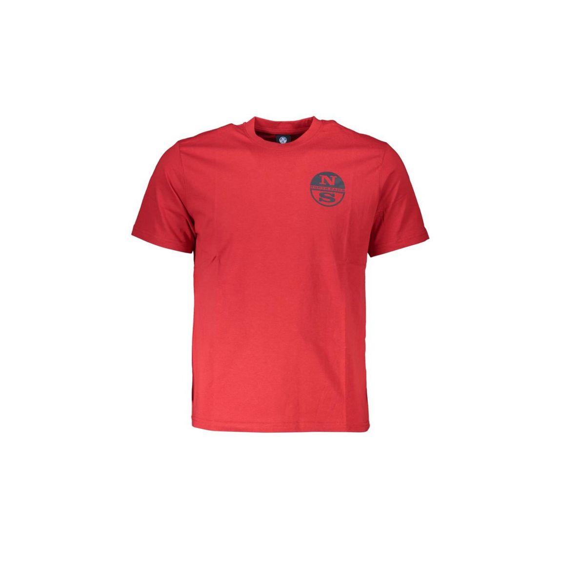 Short Sleeve Crew Neck Tee - Red T-Shirts main product photo