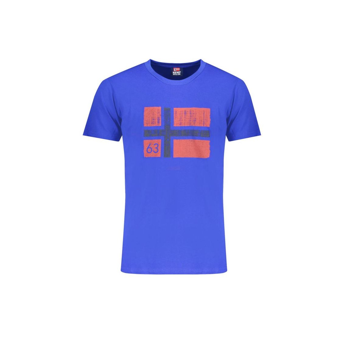 63 Graphic Tee Royal Blue Short Sleeves T-Shirts main product photo